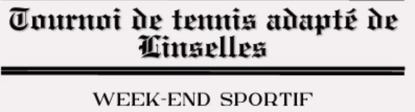 Tournoi de Tennis Linselles