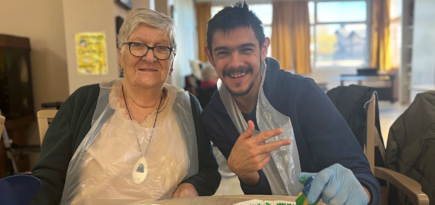 Les Lierres- Activités avec l'accueil de jours Saint Joseph